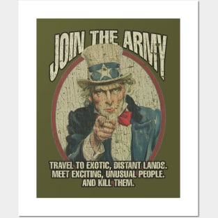 Join The Army 1971 Posters and Art